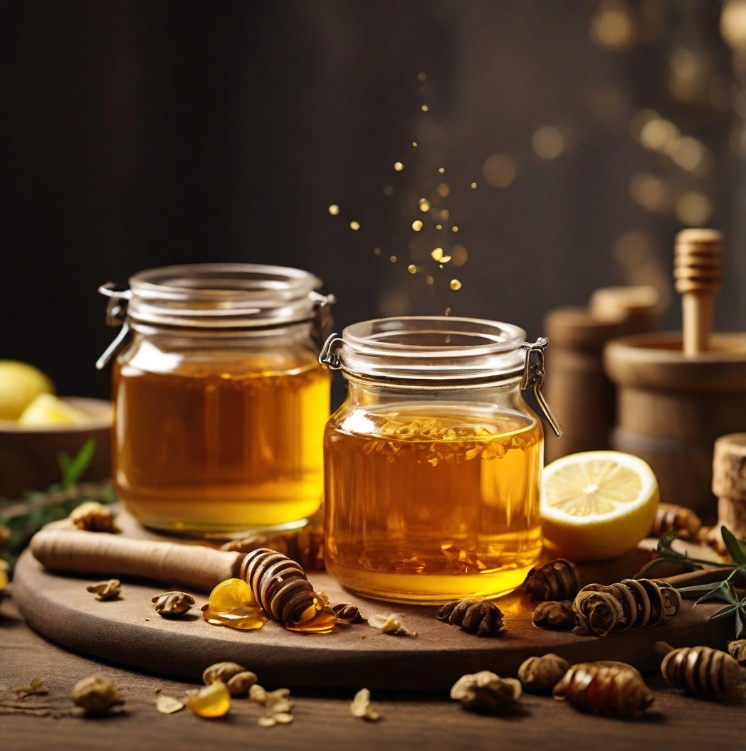 مجموعة عسل الرقية المبارك بالأعشاب